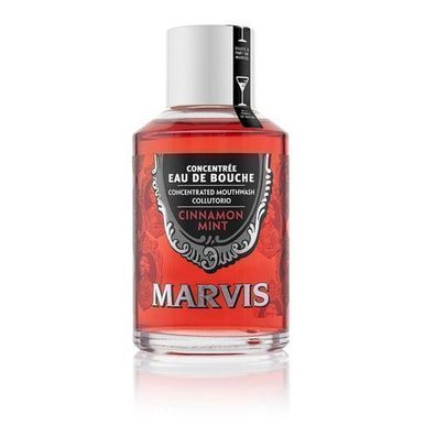 Marvis Zimt-Minze Mundwasser, 120 ml - Erfrischende Mundpflege mit Zimt- und Min