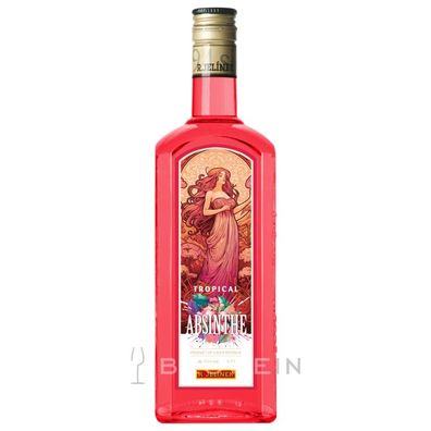 Jelinek Tropical Absinthe 0,7 l - Absinth mit Litschi, 55%vol
