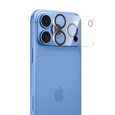 Tech-Protect Cam Fit+ kompatibel mit iPhone 18 Pro Max 9H Kameraschutzglas mit
