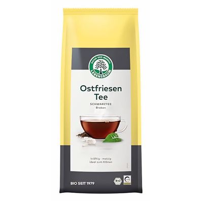 Lebensbaum Ostfriesentee Broken, loser Bio-Schwarztee - kräftig-malzig - 250 g