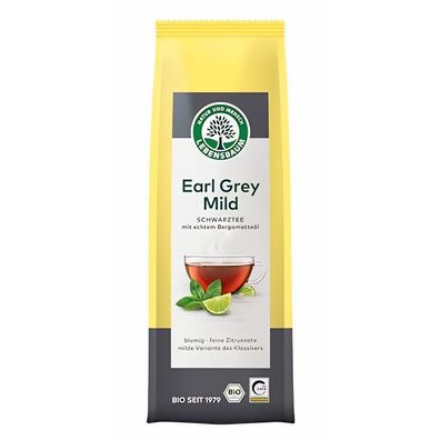 Lebensbaum Schwarztee Earl Grey - milder Bio-Schwarztee - loser Tee 100g - 100.0