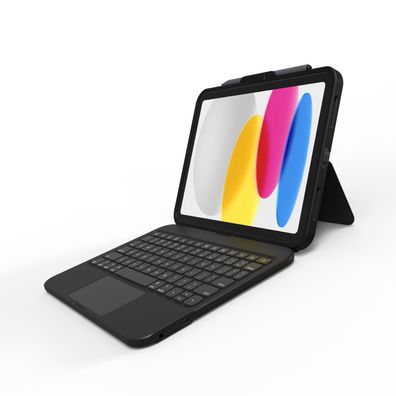 ZAGG Tough Keys - Tastatur und Foliohülle (Hülle)