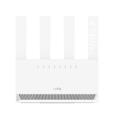 CUDY WR3600E, Wi-Fi 7 (802.11be), Dual-Band (2,4 GHz/5 GHz), Ethernet/LAN, Weiß