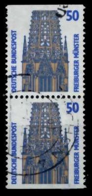 BRD BUND Zusammendruck Nr 1340C + 1340D zentrisch gestempelt X8A751A