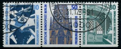 BERLIN Zusammendruck Nr W86 gestempelt 3ER STR X74B5F2