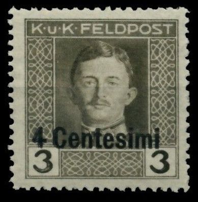 Österreich Feldpost Italien Nr 3 postfrisch X75BD66
