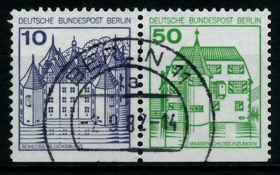 BERLIN Zusammendruck Nr W74 gestempelt WAAGR PAAR X784766