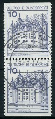 BRD BUND Zusammendruck Nr 913CIu+913DIu zentrisch gestempelt X93612A