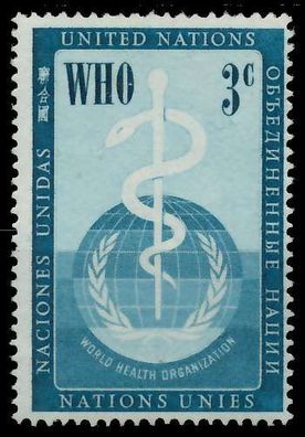 UNO NEW YORK 1956 Nr 49 postfrisch X404E56