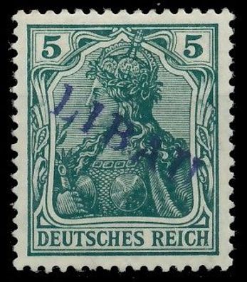 BES. 1WK LIBAU Nr 1Ba ungebraucht gepr. X411186