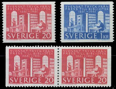 Schweden 1961 Nr 476-477 postfrisch SDBA51E