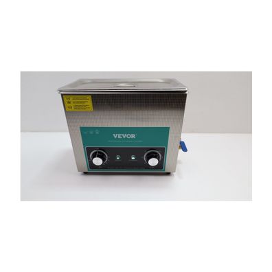 VEVOR Ultraschallreiniger 10 L 300 W Edelstahl mit Digitalanzeige und Heizung