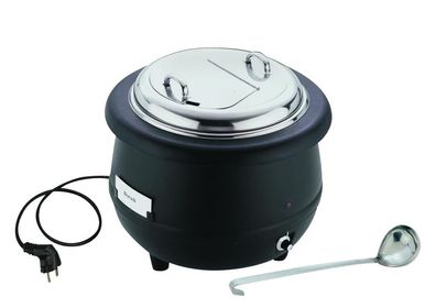 APS Elektrischer Suppentopf 10 L 400-450 W Edelstahleinsatz Defekt