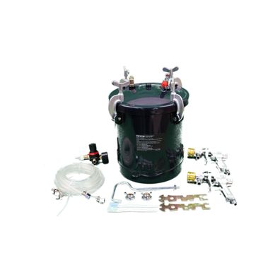 VEVOR Drucktopf 10 L Farbdruckbehälter 60 psi mit 2 Spritzpistolen