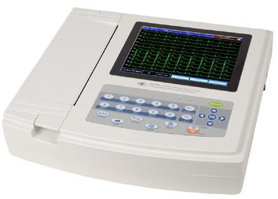 CONTEC EKG 1200G 12-Kanal mit 8-Zoll-Farbdisplay Touchscreen und Autoanalyse