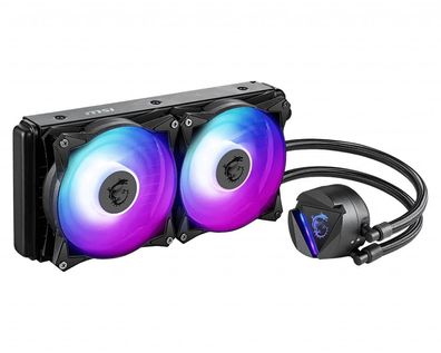 MSI MAG CoreLiquid 280R Radiator mit 2 Léftern AIO Wasserkéhlung ARGB