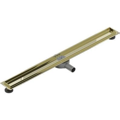 Mexen Flat 360 Abdeckung für lineare Duschabläufe 90 cm, Gold - 1540090