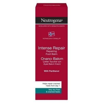 Neutrogena Intensiv Reparatur Fußcreme für rissige Fersen, 50 ml