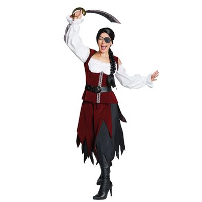 Rubies Piratin 3-tlg. - Größe: 40