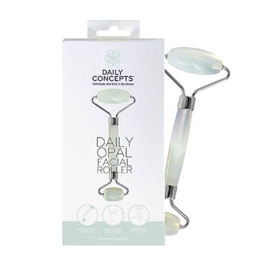 Daily Concepts Gesichtsroller Opal 1 Stück Weiß