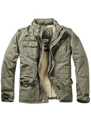 Brandit Jacke Britannia Winter Jacket in Olive