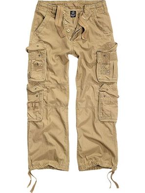 Brandit Hose Pure Vintage Trouser in Beige