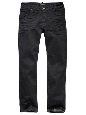 Brandit Hose Mason Denim Pants Unwashed in Black
