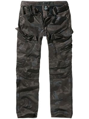 Brandit Hose Adven Trouser Slim Fit Men in Darkcamo