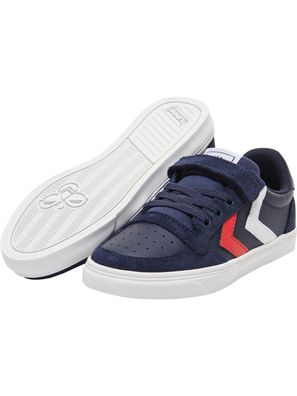 Hummel Kinder Sneaker Slimmer Stadil Leather Low Jr Peacoat