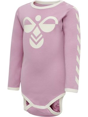 Hummel Kinder Body Flipper LS Bodystocking Mauve Shadow