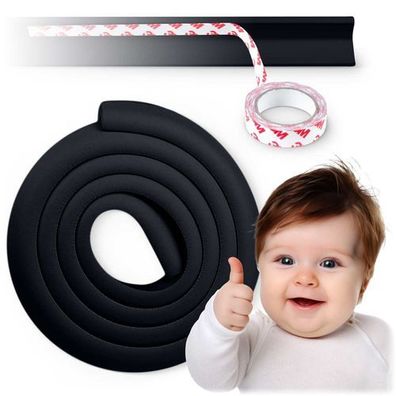 Ricokids 798701 Schwarzes Schaumstoff-Sicherheitsband 2 m