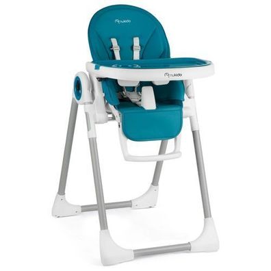 Belo Hochstuhl mit Tisch und Wippe, dunkelblau