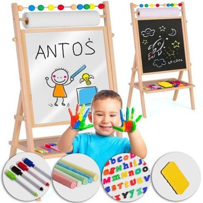 Ricokids Magnetische Kreidetafel, drehbare Tafel