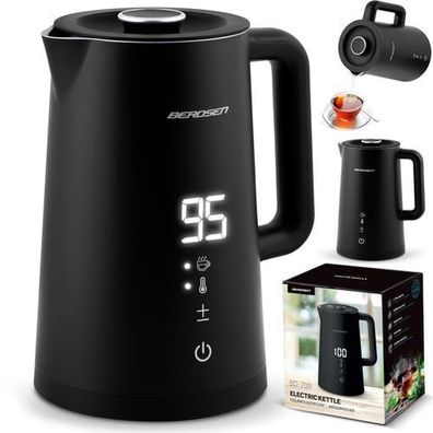 Berdsen BD-709 Wasserkocher 1,7 l schwarz