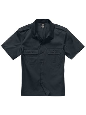 Brandit Hemd US Shirt 1/2 Arm in Black