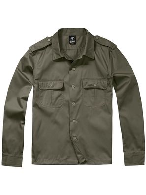 Brandit Hemd US Shirt 1/1 Arm in Olive