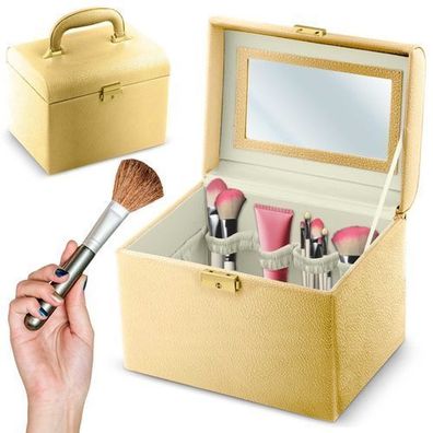 Massido MS-706 Kosmetikkoffer, Gold
