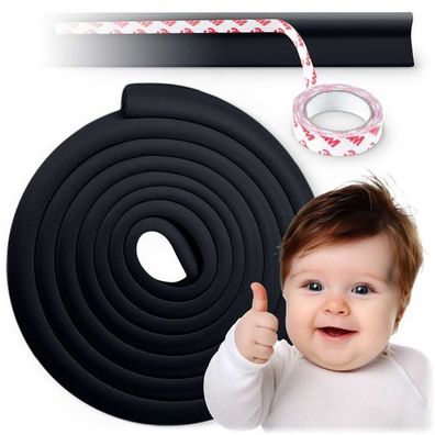 Ricokids 798711 Schwarzes Schaumstoff-Sicherheitsband 6 m