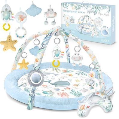 Ocean Nukido interaktive Spielmatte - Blau