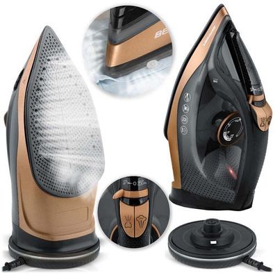 Kabelloses Dampfbügeleisen 2600 W Berdsen BD-333 mit Keramikbeschichtung