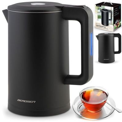 Berdsen BD-710 Wasserkocher 1,7 l schwarz