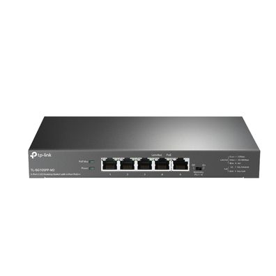 TP-LINK 5-Port 2.5G Desktop Switch with 4-Port PoE++ (SG105PP-M2)