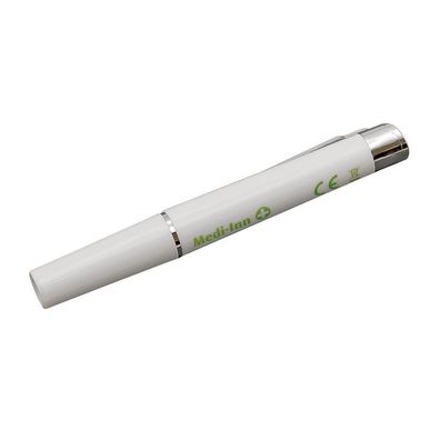 Diagnostikleuchte, Penlight, Cliplampe, Penlampe weiß
