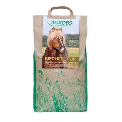 AGROBS Bierhefe pur 10 kg Vitamin B Aminosäuren Hufe Haut Fell Verdauung Darm