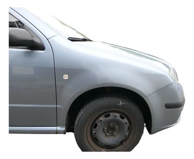 Skoda Fabia 6Y Kotflügel vorne rechts grau LF7U auch Kombi Facelift