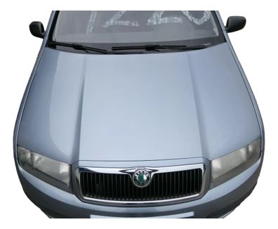 Skoda Fabia 6Y Motorhaube Klappe vorne grau LF7U vorn (OHNEgrill!)
