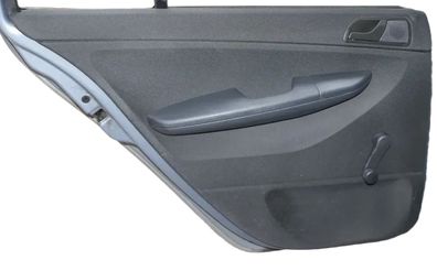 1 x Skoda Fabia 6Y Türverkleidung Verkleidung Tür hinten links schwarz onyx Grif