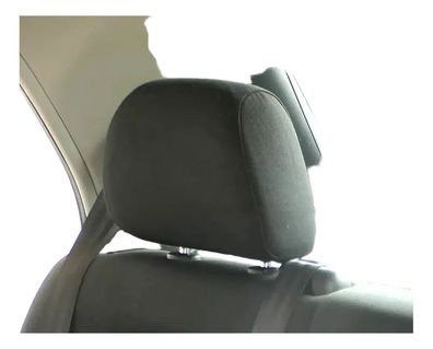 1x Skoda Fabia 6Y Kopfstütze hinten rechts oder links - dunkel anthrazit onyx