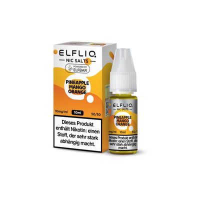 ELFLIQ Pineapple Mango Orange Nikotinsalz Liquid 10 ml