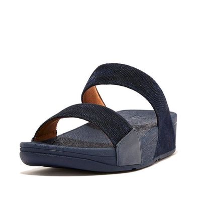 FitFlop Damen Sandalen Lulu Slide-Geo Glitz ET6